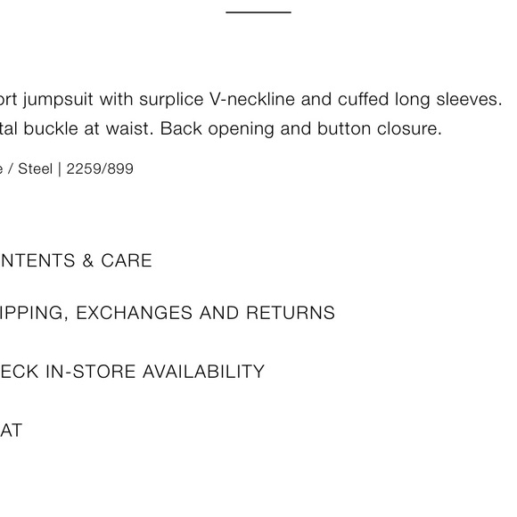 Zara buckle satin effect jumpsuit - Picture 8 of 10